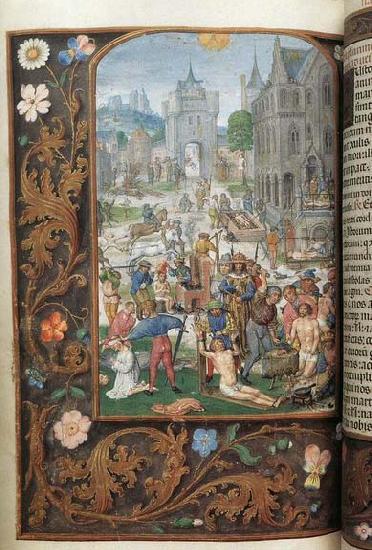 unknow artist Folio from the Mayer van den Bergh Breviary